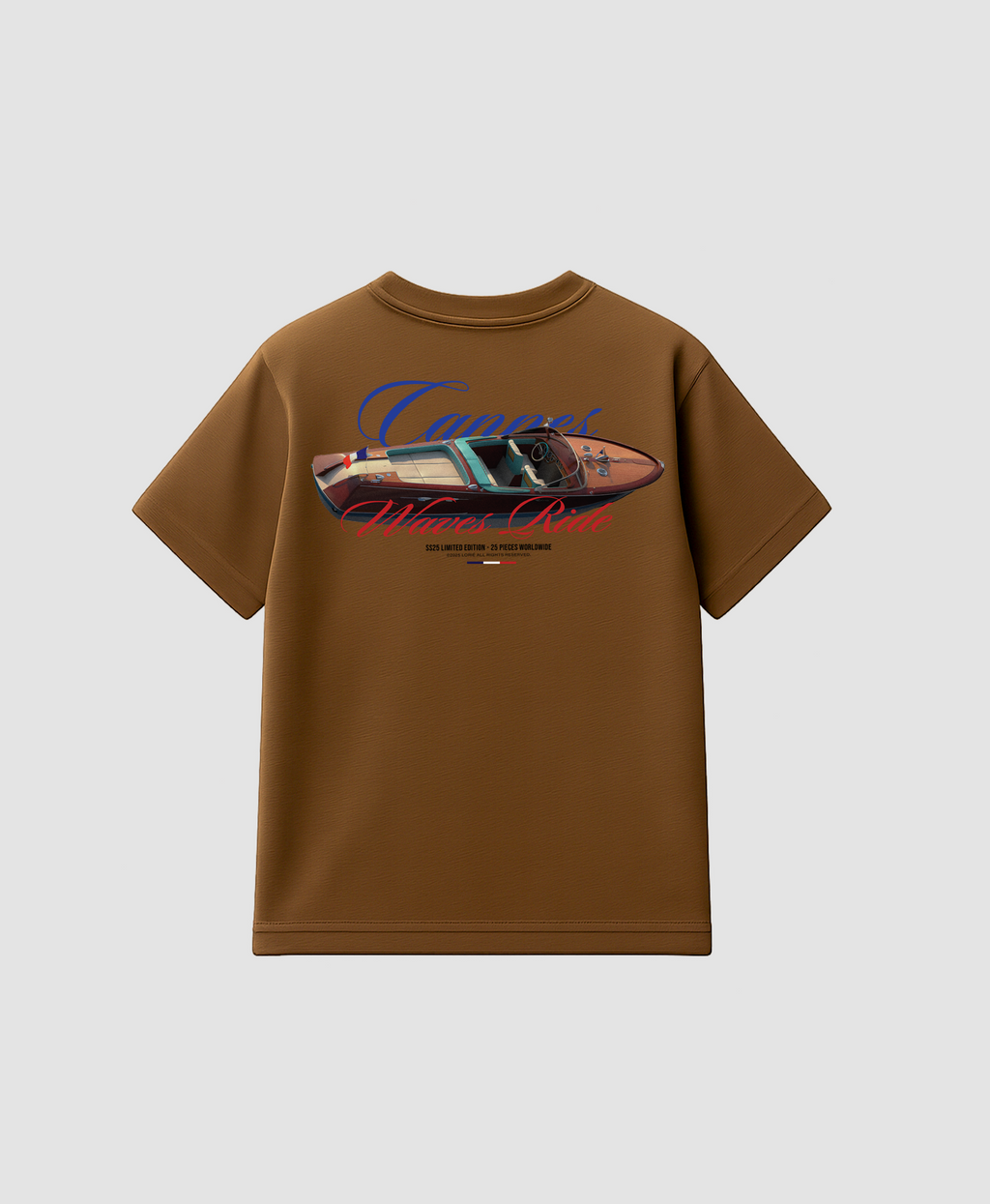 Wave Ride Tee - Brown