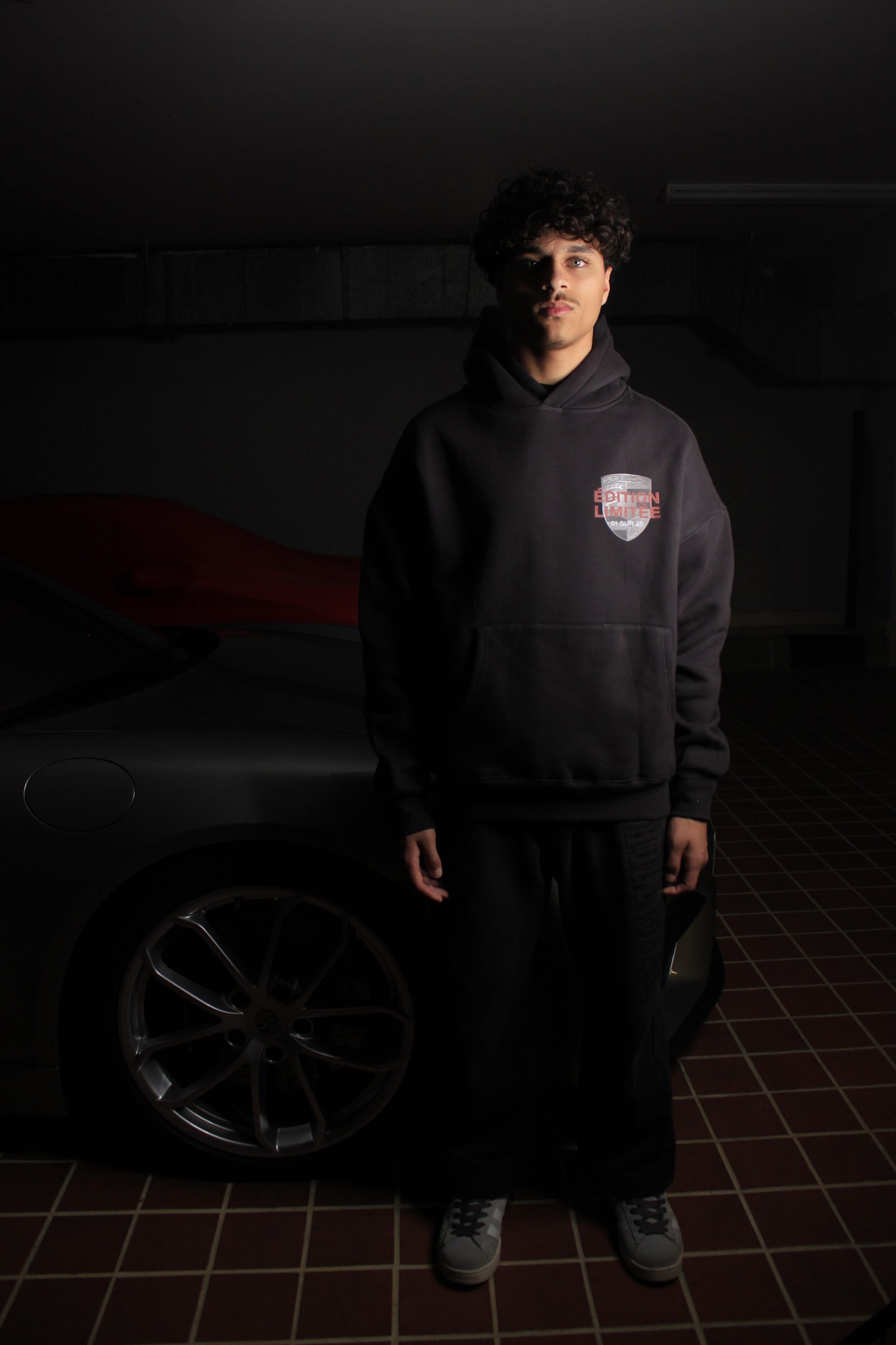 Élan Rouge Hoodie - Black