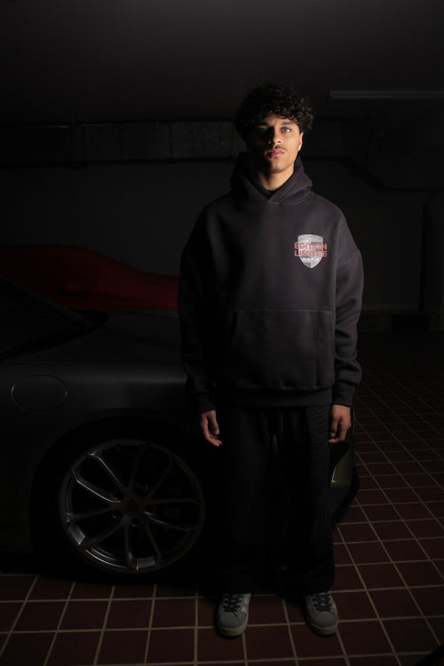 Élan Rouge Hoodie - Black