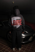 Élan Rouge Hoodie - Black