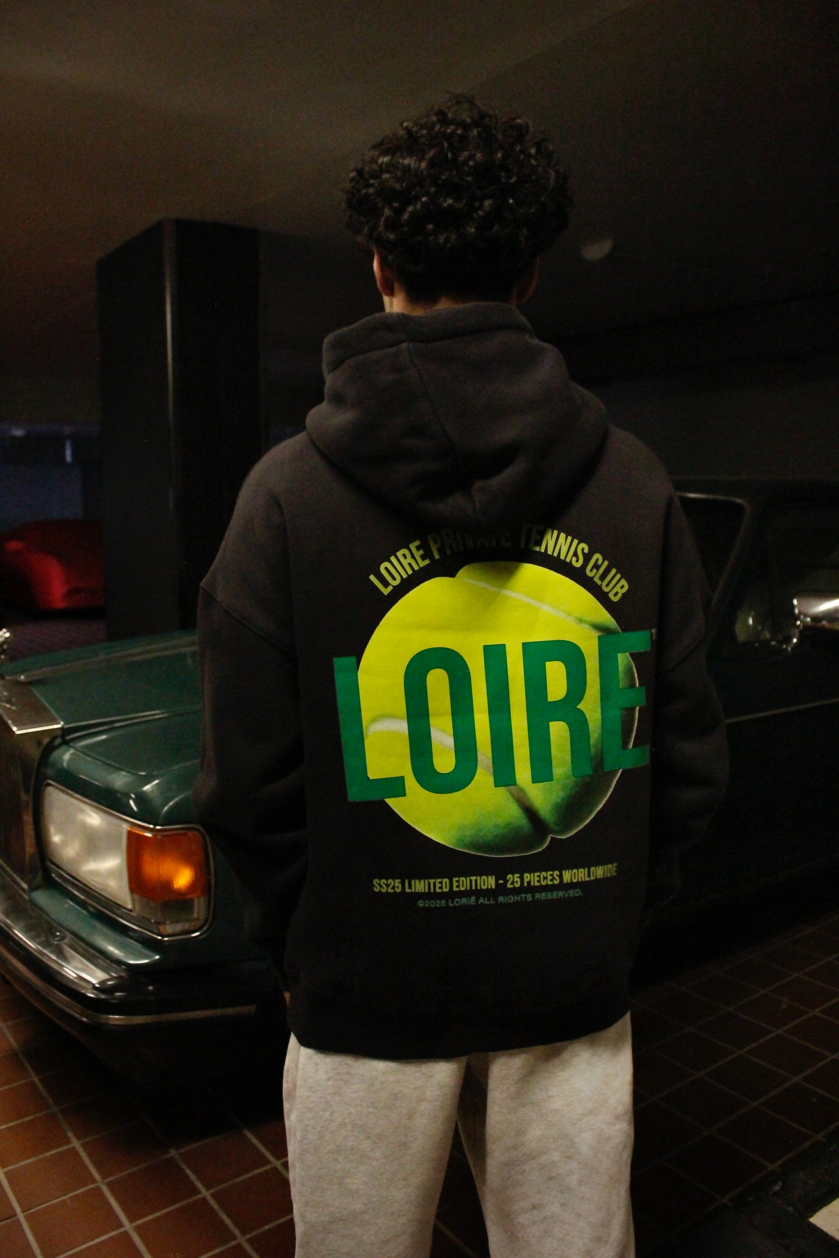 Club de Loiré Hoodie - Black