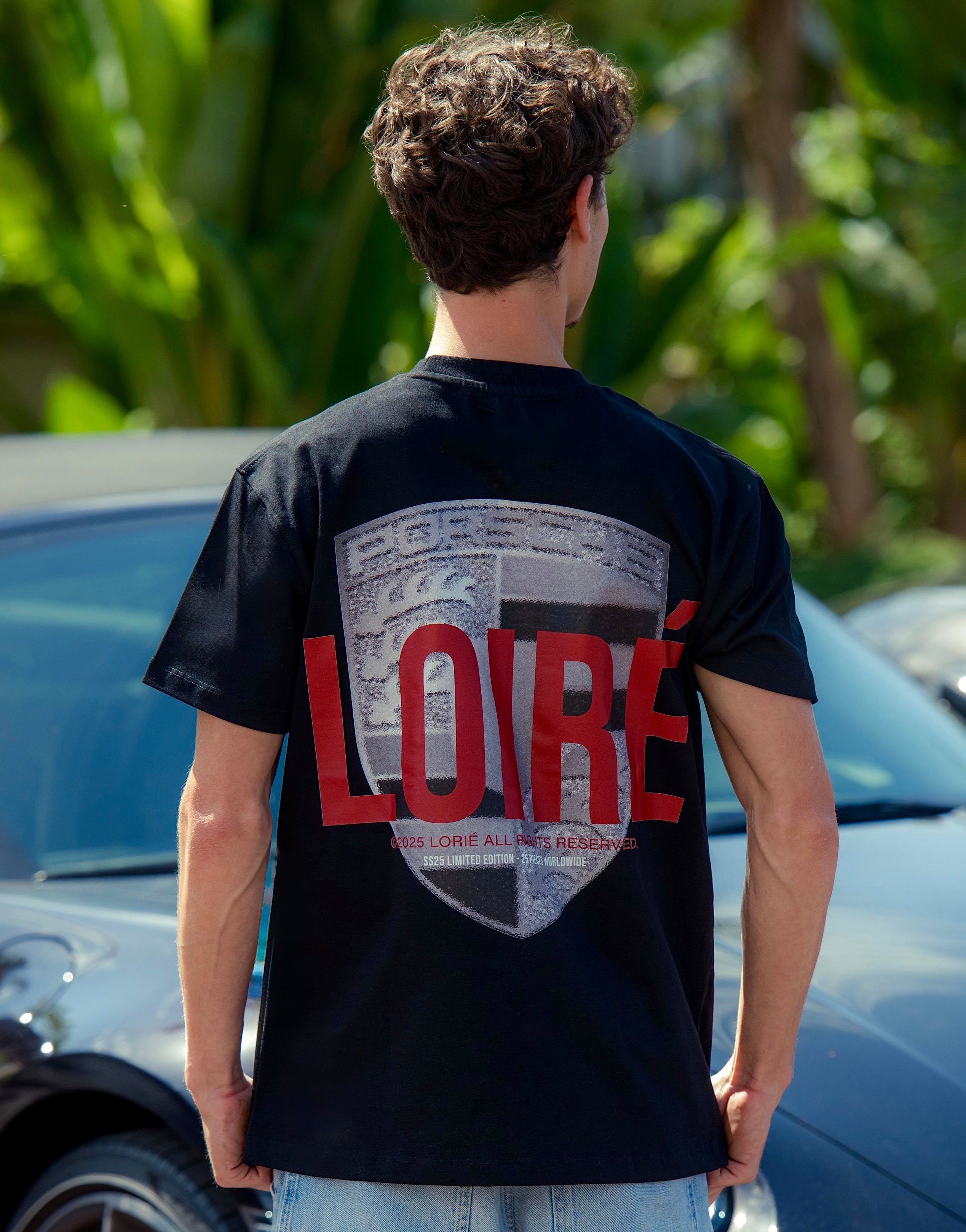 Élan Rouge Tee - Black