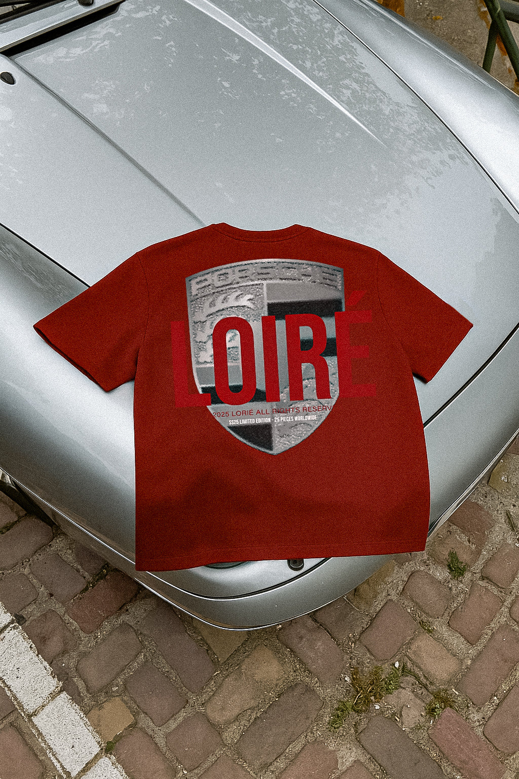 Élan Rouge Tee - Burgundy